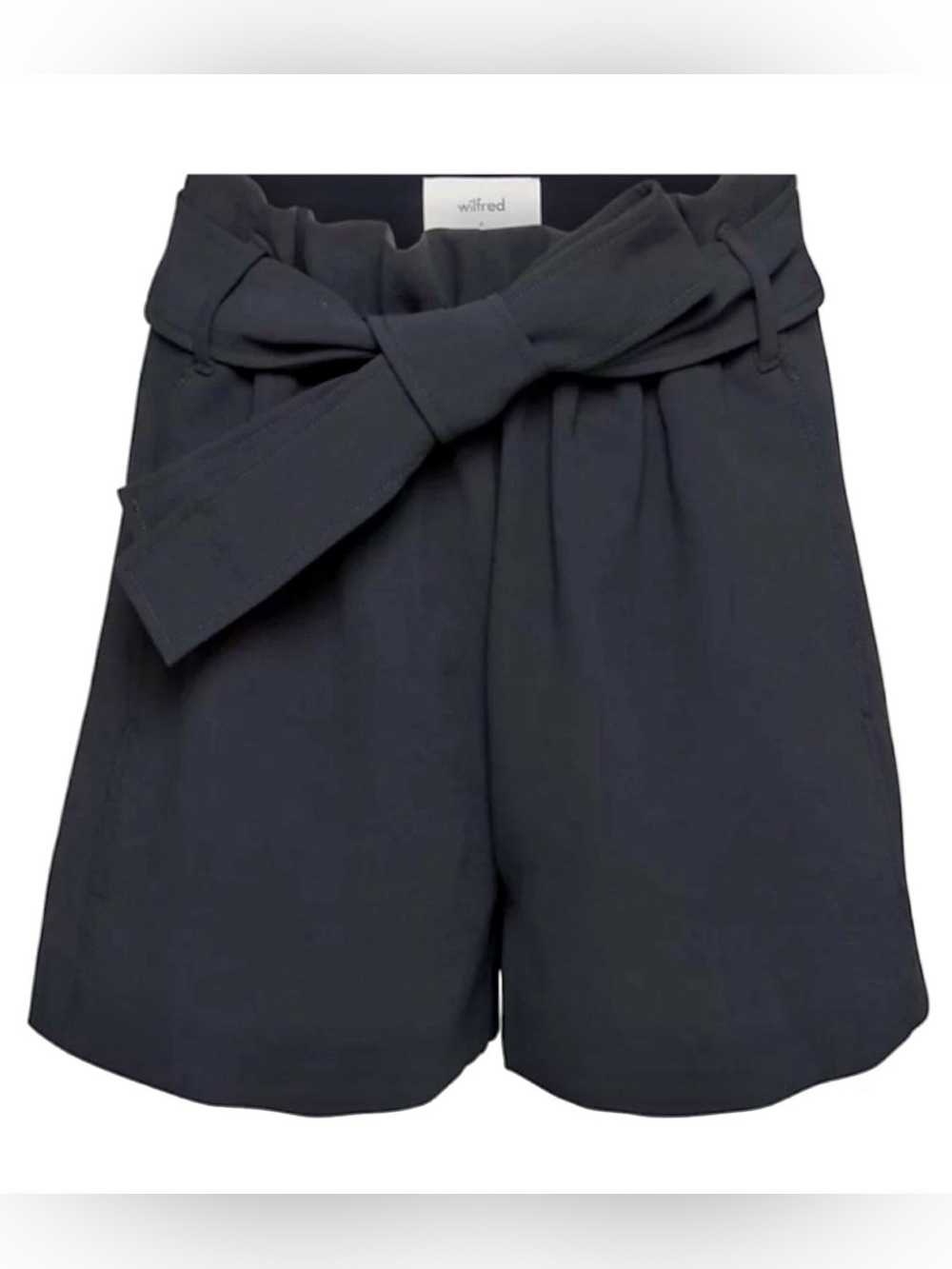Wilfred Black Paperbag Shorts